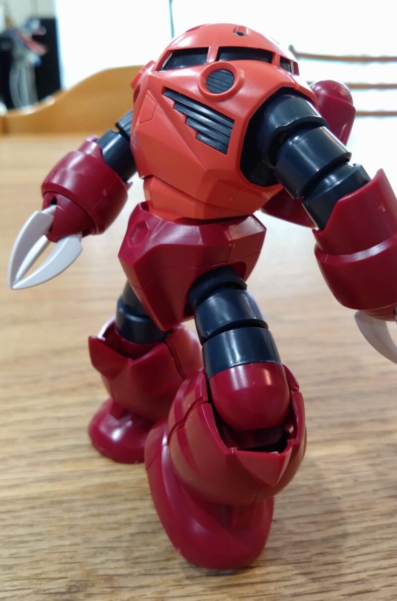 HGズゴックの仮組後の画像4