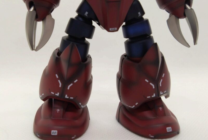 HGズゴックの脚部アップ画像