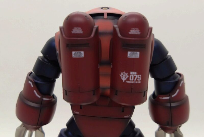 HGズゴックの背面アップ画像
