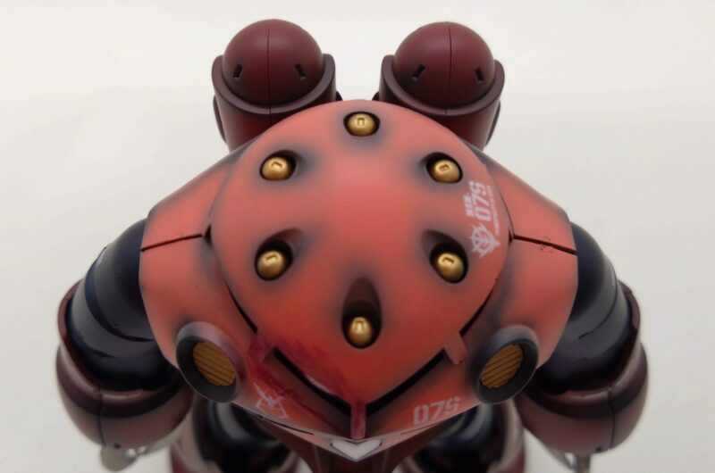 HGズゴックの上部からの画像