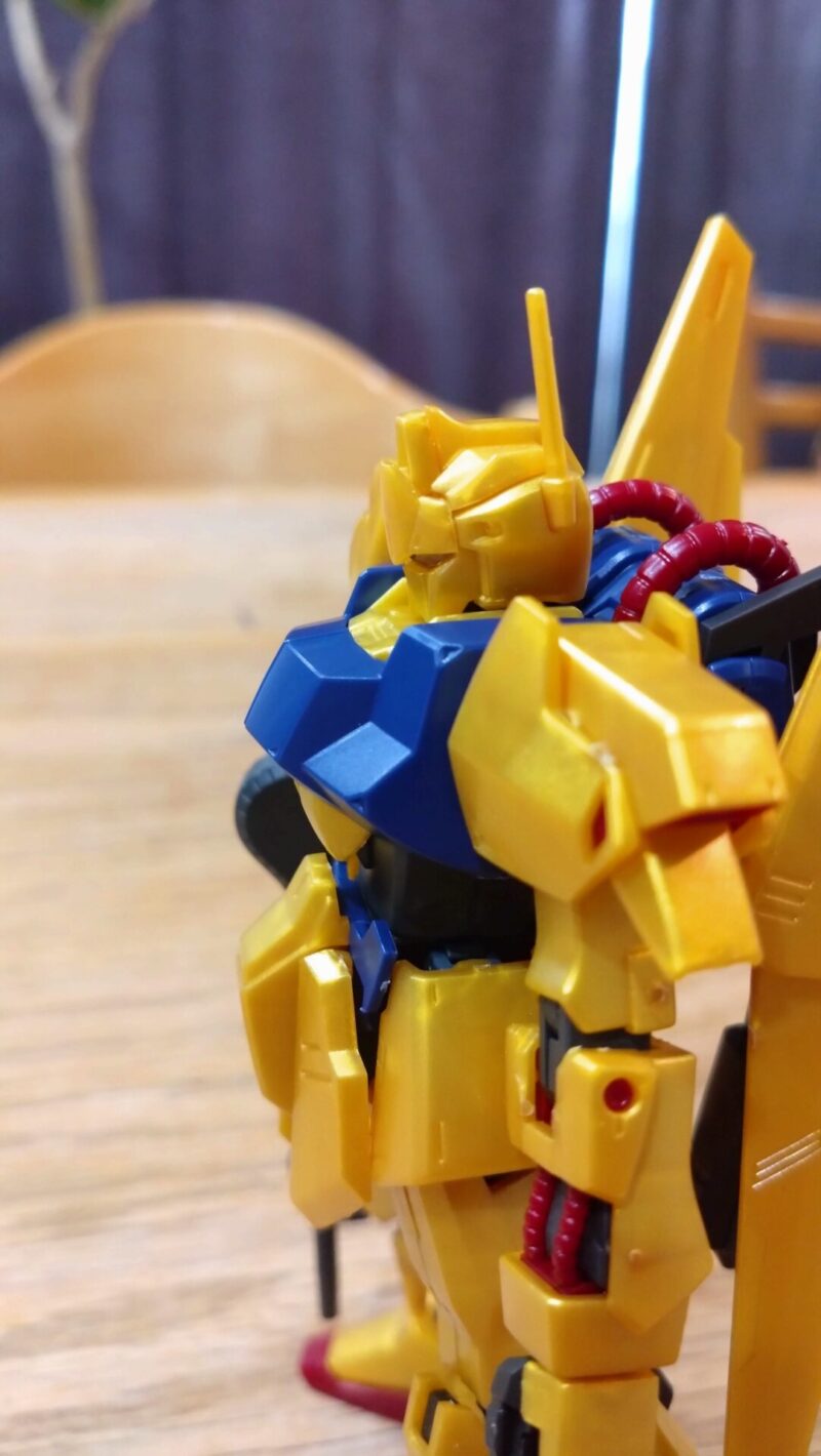 HG百式の頭部の可動域2