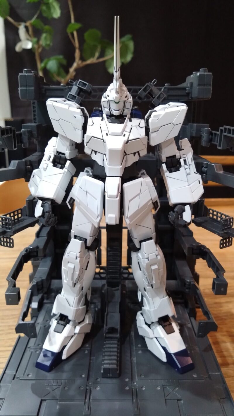 MSゲージにセットした様子