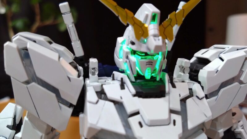 デストロイモードの頭部発光アップ