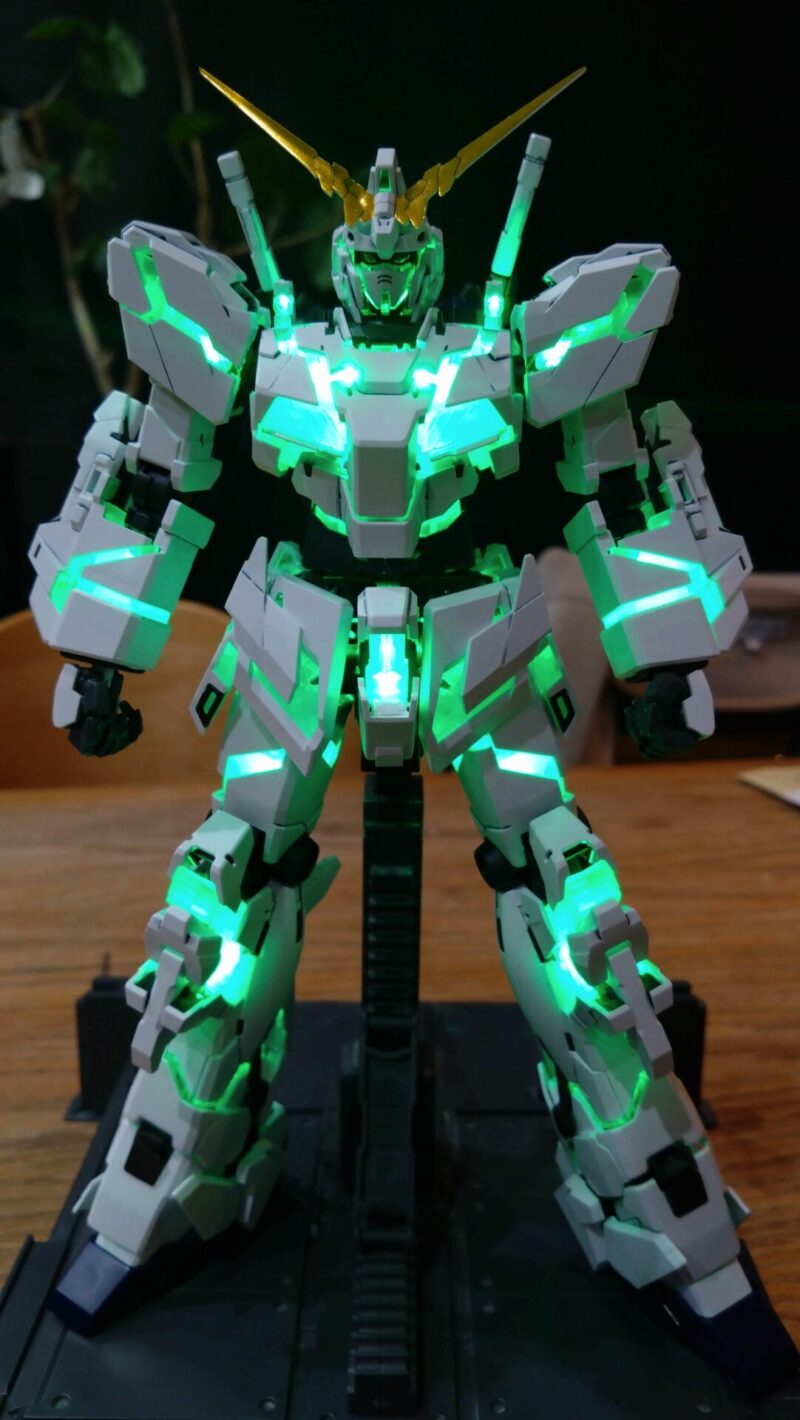 デストロイモードの緑発光