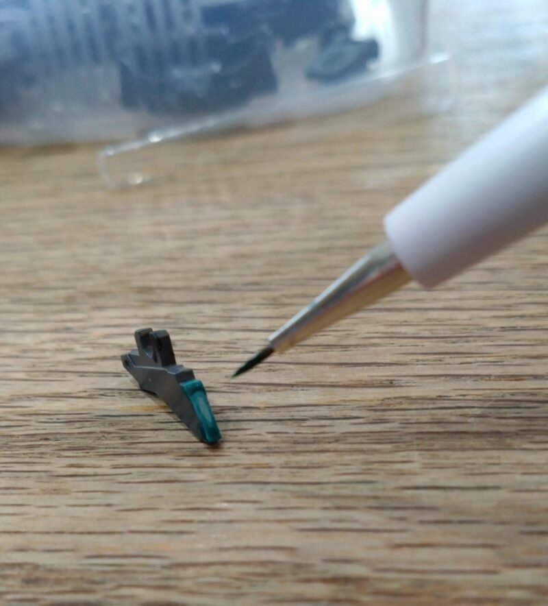 ビームマグナムセンサーの第二段階塗装