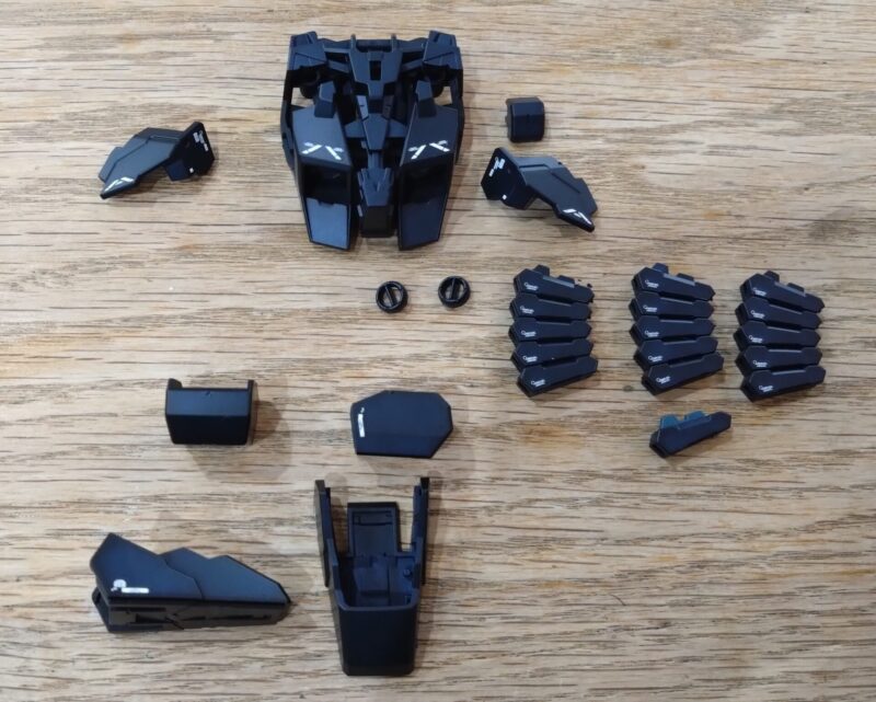 ネイビーパーツのグラデーション塗装一覧