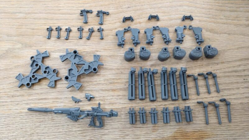 武装パーツの塗装一覧