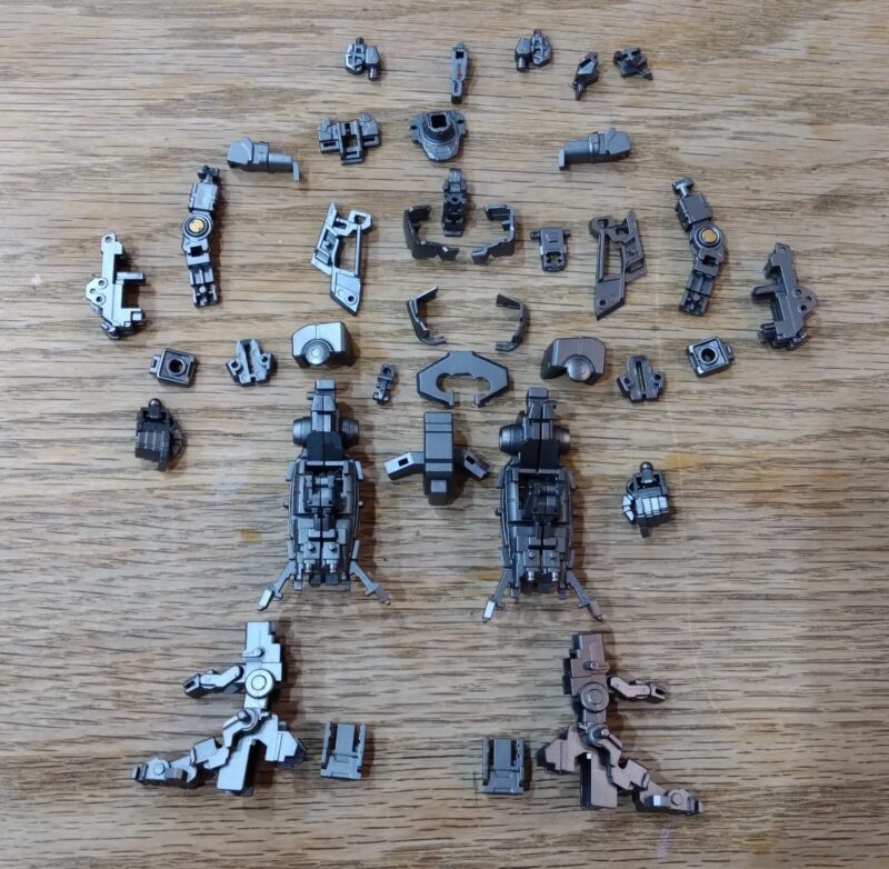 スターブライトアイアンに塗装したパーツ一覧