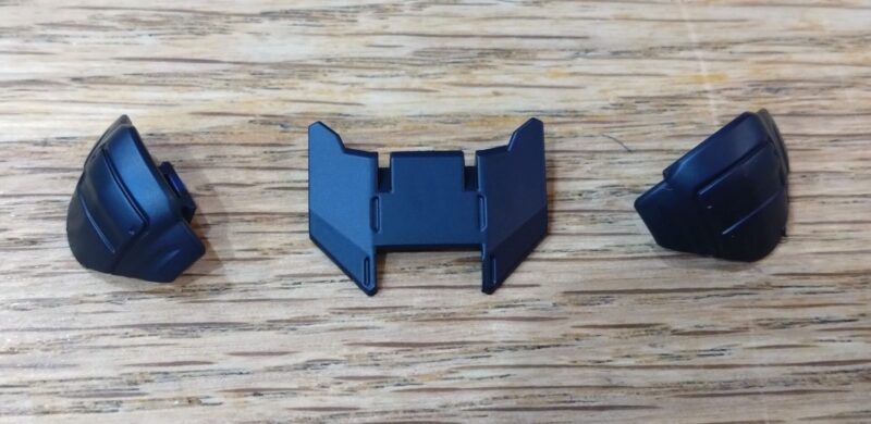HGガンダムバルバトスルプスレクスのネイビーパーツの塗装後