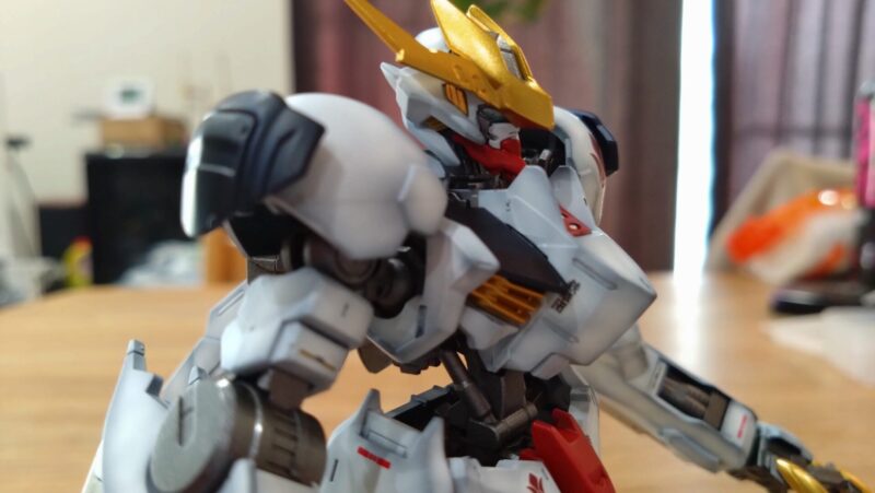 HGガンダムバルバトスルプスレクスの塗装後の様子9