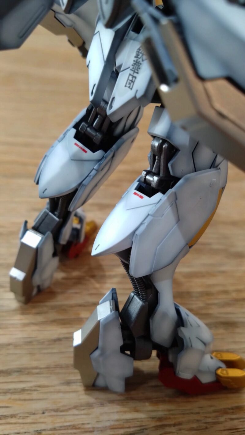 HGガンダムバルバトスルプスレクスの塗装後の様子10