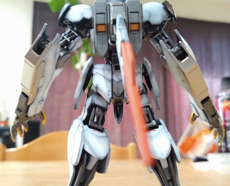 HGガンダムバルバトスルプスレクスの塗装後の様子11