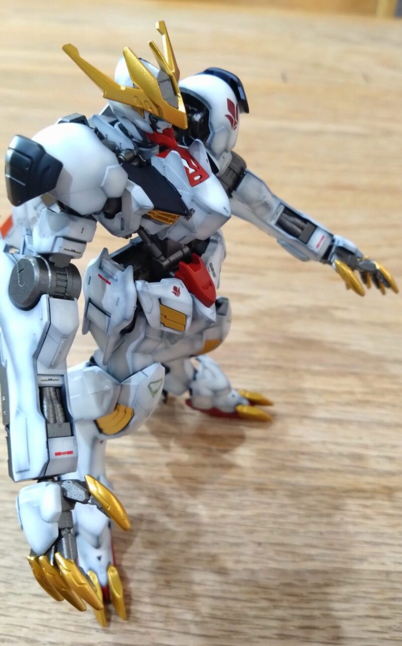 HGガンダムバルバトスルプスレクスの塗装後の様子12