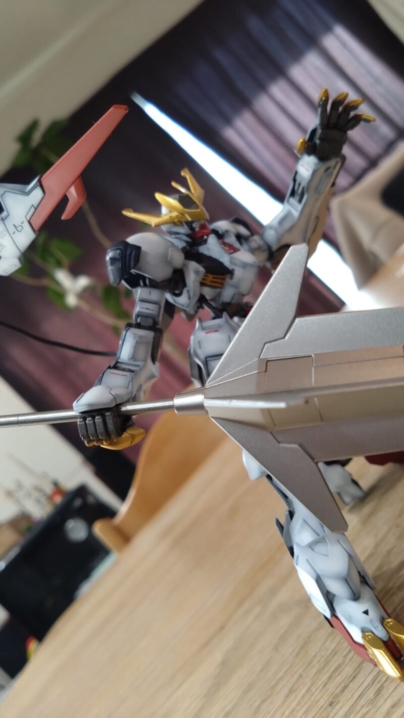 HGガンダムバルバトスルプスレクスの塗装後の様子16