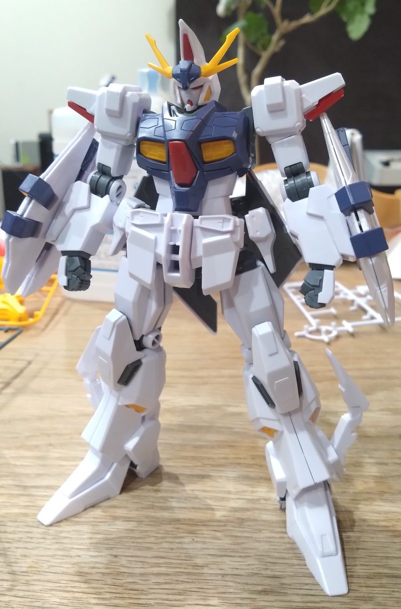 オデュッセウスガンダムの仮組み完成